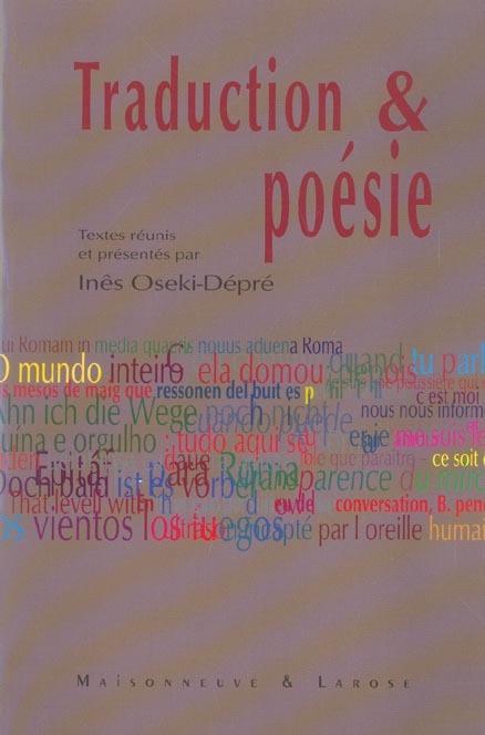 Foto Traduction et poesie