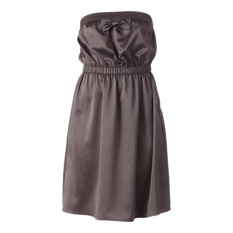 Foto Traffic people Vestido sin tirantes - mat8071 take a bow dress - Gris