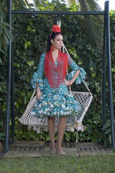 Foto Traje de Flamenca. Paula