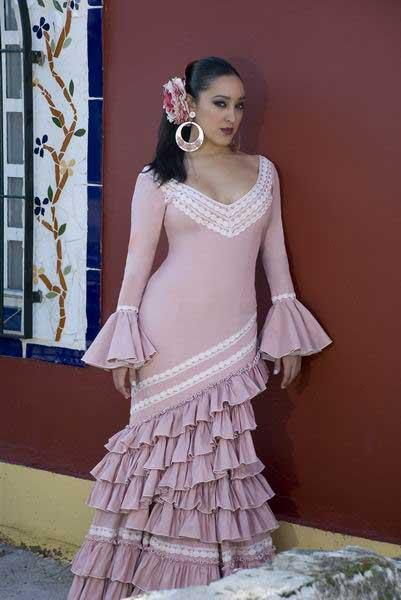 Foto Traje de Flamenca. Rosal