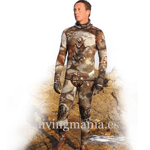 Foto Traje Omer Mimetic Camu 3d 5mm