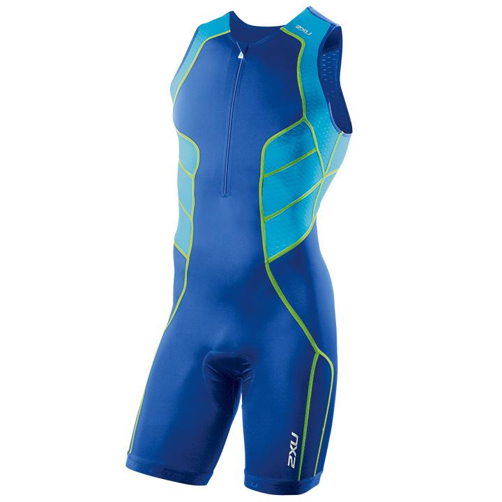 Foto Traje triatlón 2xu Comp azul