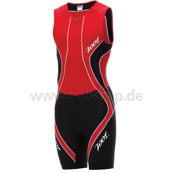 Foto Traje triatlón Zoot Performance rojo-negro