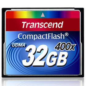 Foto Transcend Compact Flash 32gb Mlc 400x