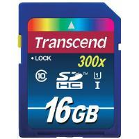 Foto Transcend TRN-TS16GSDU1 - uhs-i premium 300x (16gb) secure digital ...