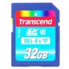 Foto Transcend Wi-Fi SD Tarjeta de memoria SDHC - Deep Blue (32 GB / Clase 10)