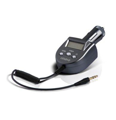 Foto Transmisor Fm Para Autoradio Con Jack Audio 3.5mm Para Mp3 Rimax Car Transmiter