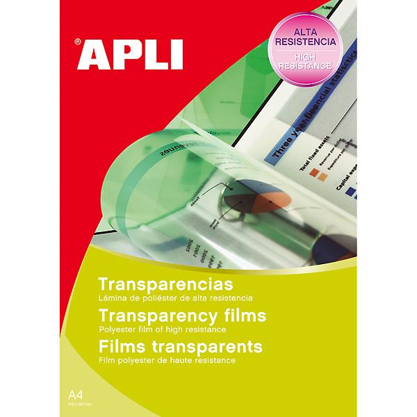 Foto Transparencias Apli con banda superior A4 20 hojas