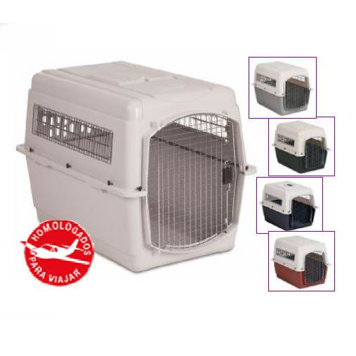 Foto Transportin vari kennel ultra iata para perro y gato Nº 4 - 91x64x69 cm