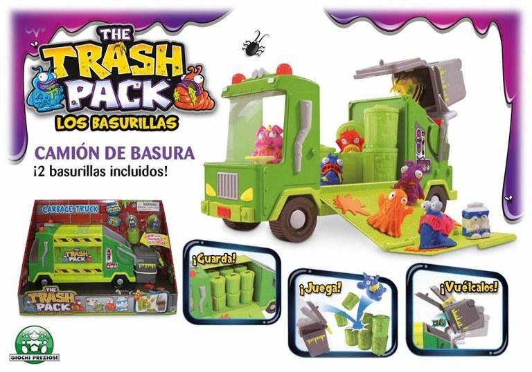 Foto Trash pack camión de basura de giochi