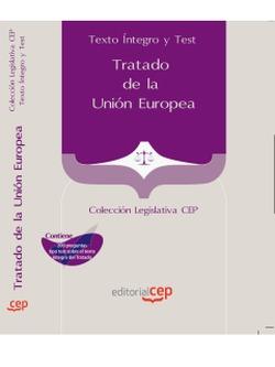 Foto Tratado de la Unión Europea. Texto Íntegro y Test. Colección Legislativa CEP