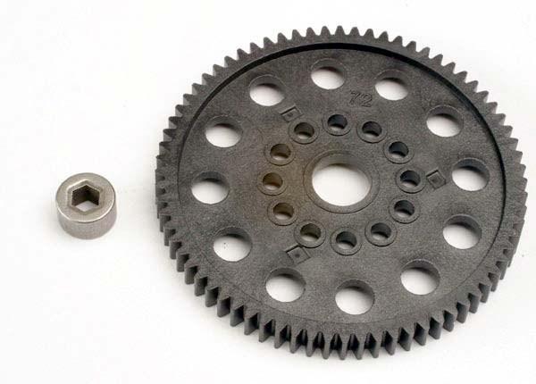Foto Traxxas 4472 Spur gear (72-Tooth) (32-pitch) with bushing Para RC Modelos Coches