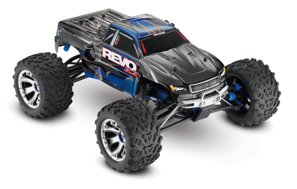 Foto Traxxas 5309 Revo 3.3 Nitro 4wd 2.4GHz RTR modelismo coches rc (azul)