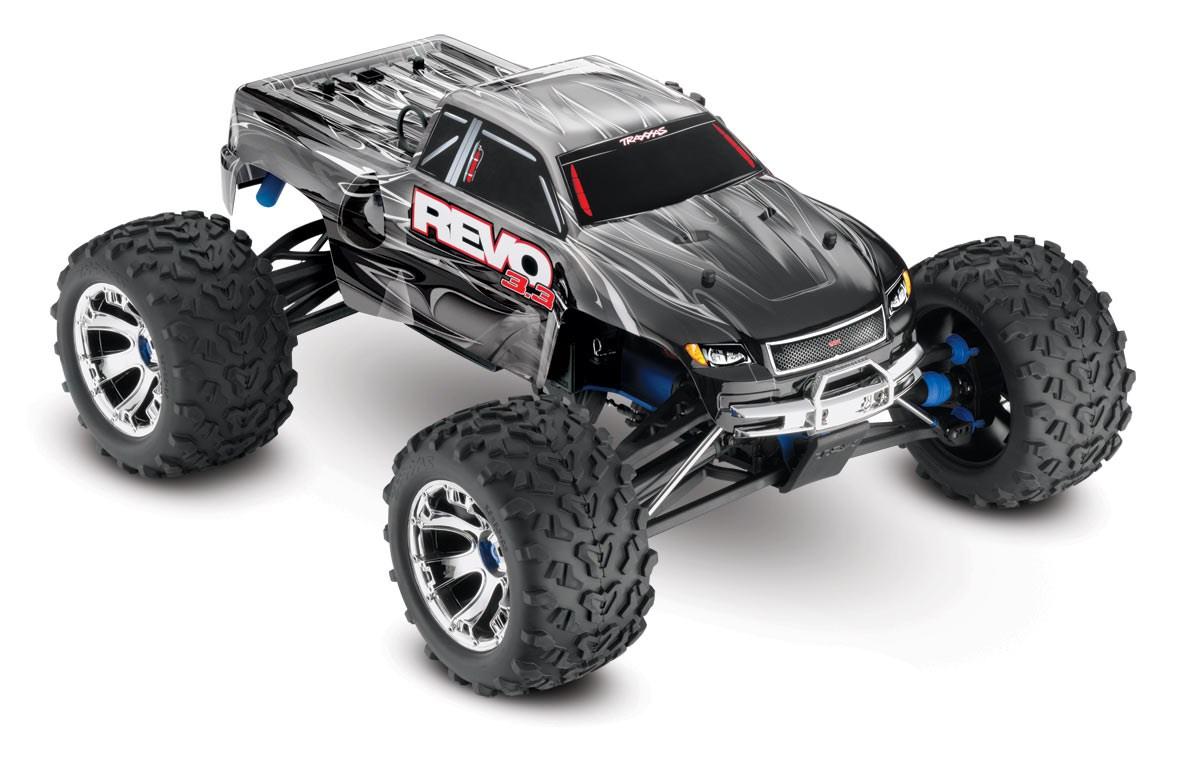 Foto Traxxas 5309 Revo 3.3 Nitro 4wd 2.4GHz RTR modelismo coches rc (Negro)