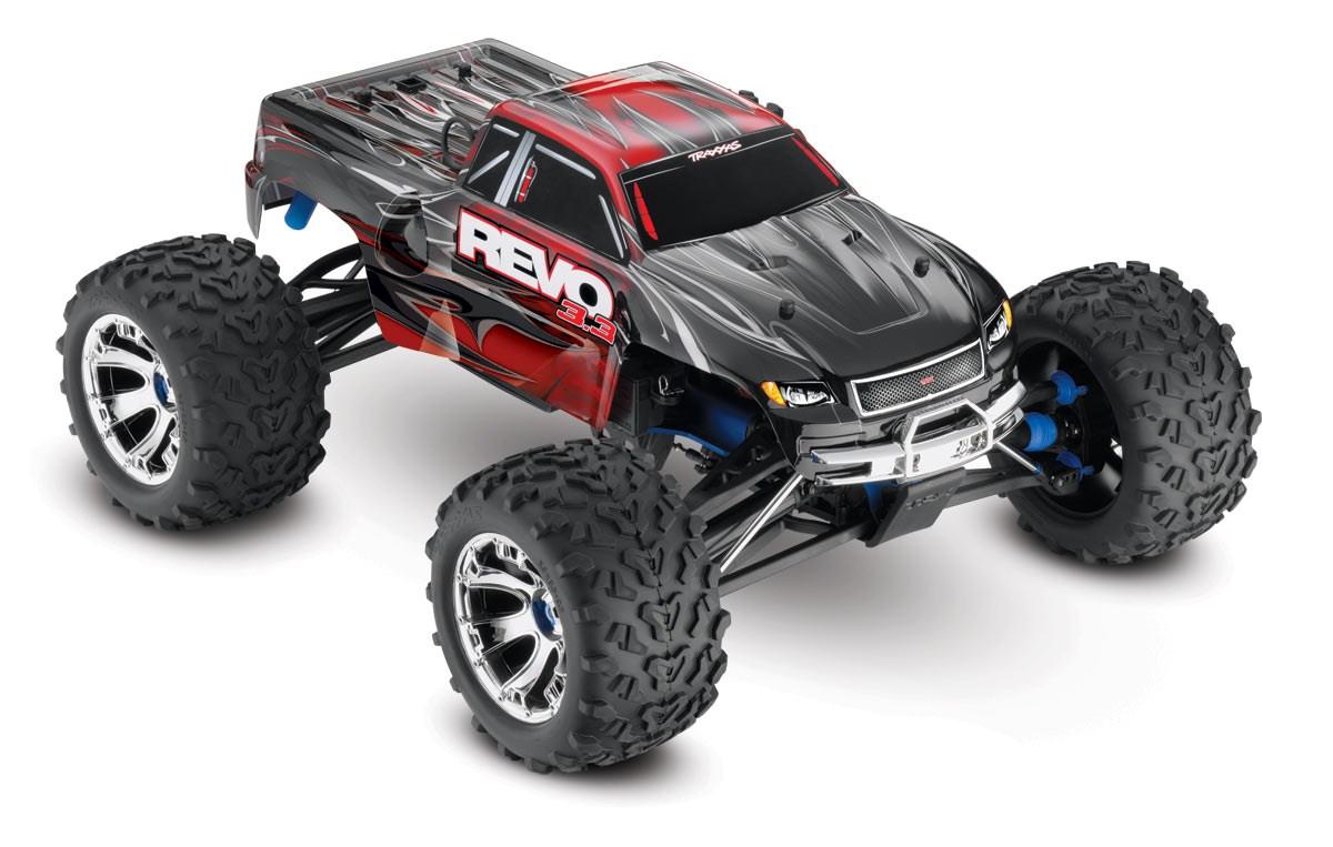 Foto Traxxas 5309 Revo 3.3 Nitro 4wd 2.4GHz RTR modelismo coches rc (Rojo)