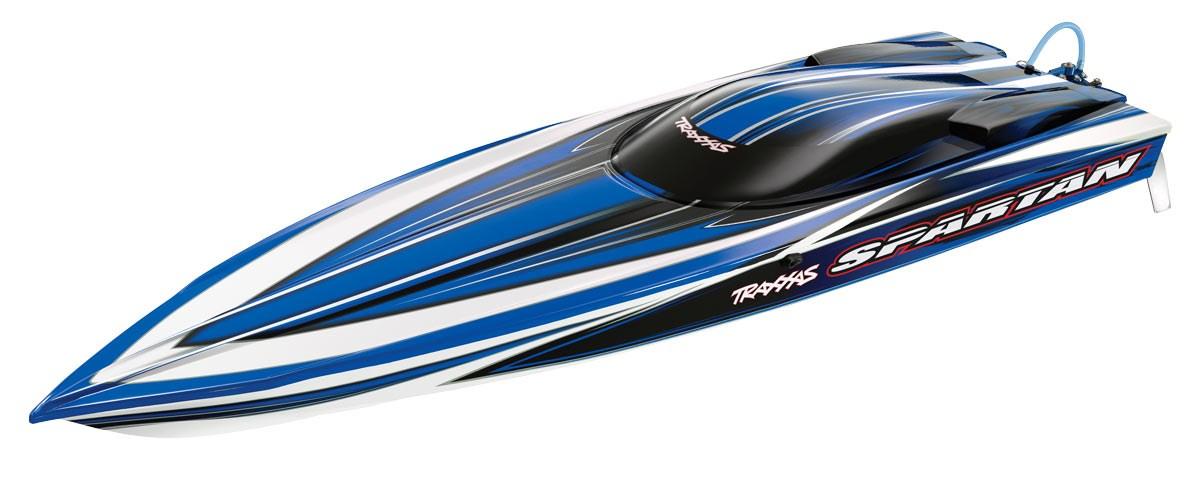 Foto Traxxas 5707 Spartan Brushless Race Boat (azul)