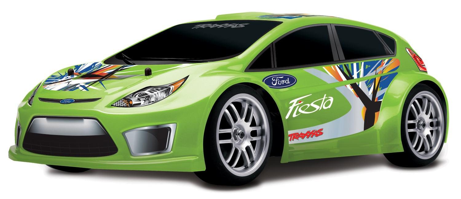 Foto Traxxas 7305 Ford Fiesta 4WD RTR modelismo coches rc (Verde)