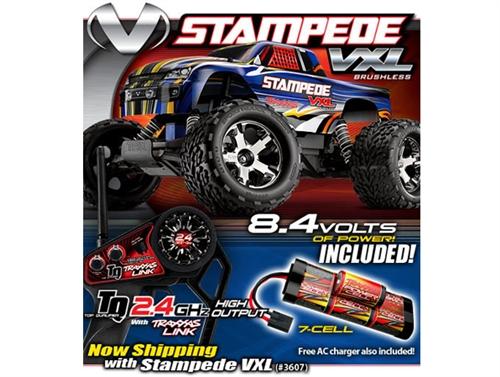 Foto Traxxas Vxl 2.4Ghz w/7 Cell Battery Brushless 3607