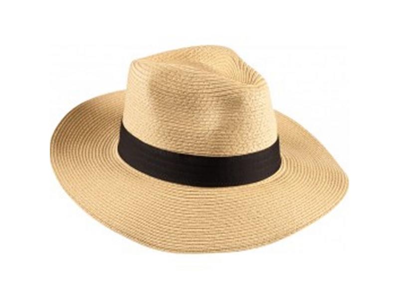 Foto Trekmates Panama Wide Brim Straw Hat Natural