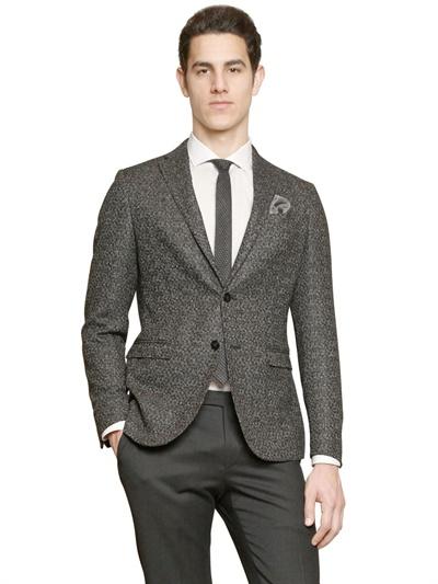Foto trend corneliani chaqueta de lana techno malfilé