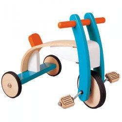 Foto Triciclo de madera con pedales