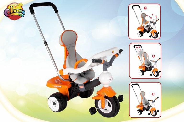 Foto Triciclo naranja coloma
