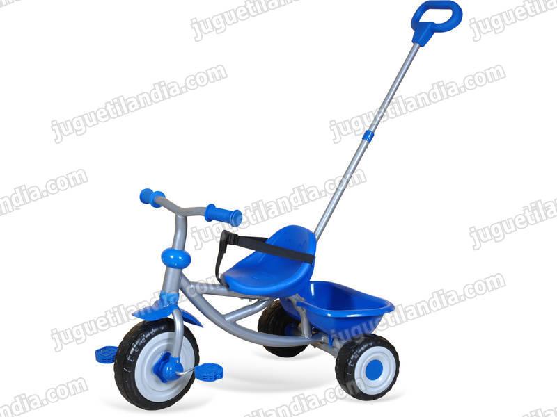 Foto Triciclo perseus azul con mango