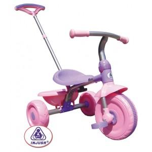 Foto Triciclo rosa injusa