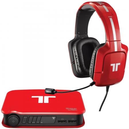 Foto Tritton Pro+ 5.1 Surround Headset Rojo