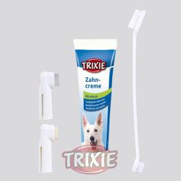 Foto Trixie Set Higiene Dental, Pasta + Cepillos Dedos