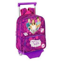 Foto Trolley Violetta Disney mochila mediana