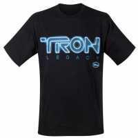 Foto Tron Legacy :: T-shirt - Logo [size Xl] - Schwarz :: Tshirt