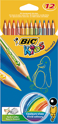 Foto Tropicolors 2 Bic Kids caja 12 uni.