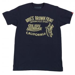 Foto Troy Lee Designs Camiseta Bruce Brown Azul