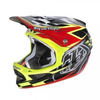 Foto Troy Lee Designs Casco D3 Carbon Team Rojo 2013