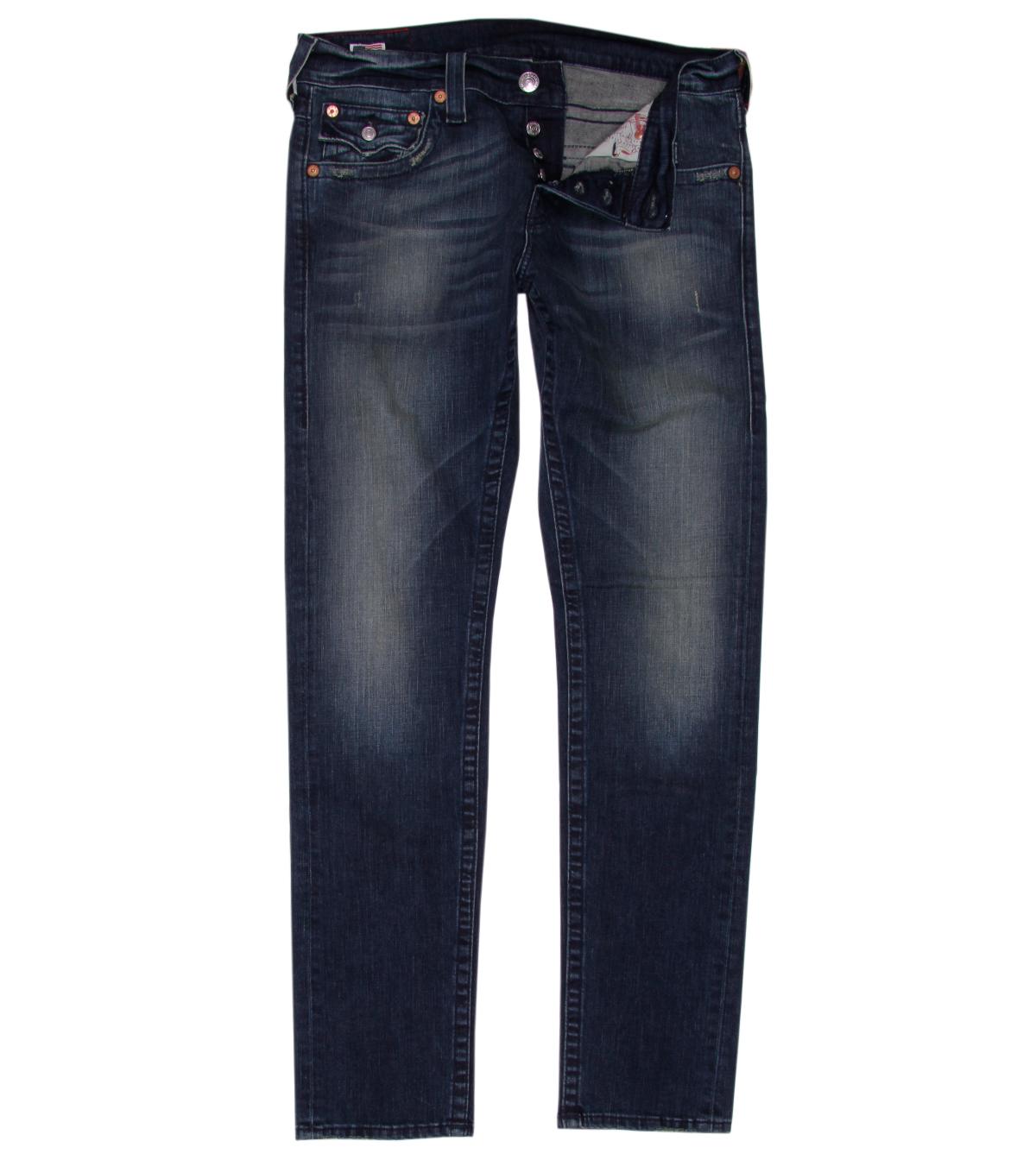 Foto True Religion Dark Blue Skinny Fit Denim Jean-30L