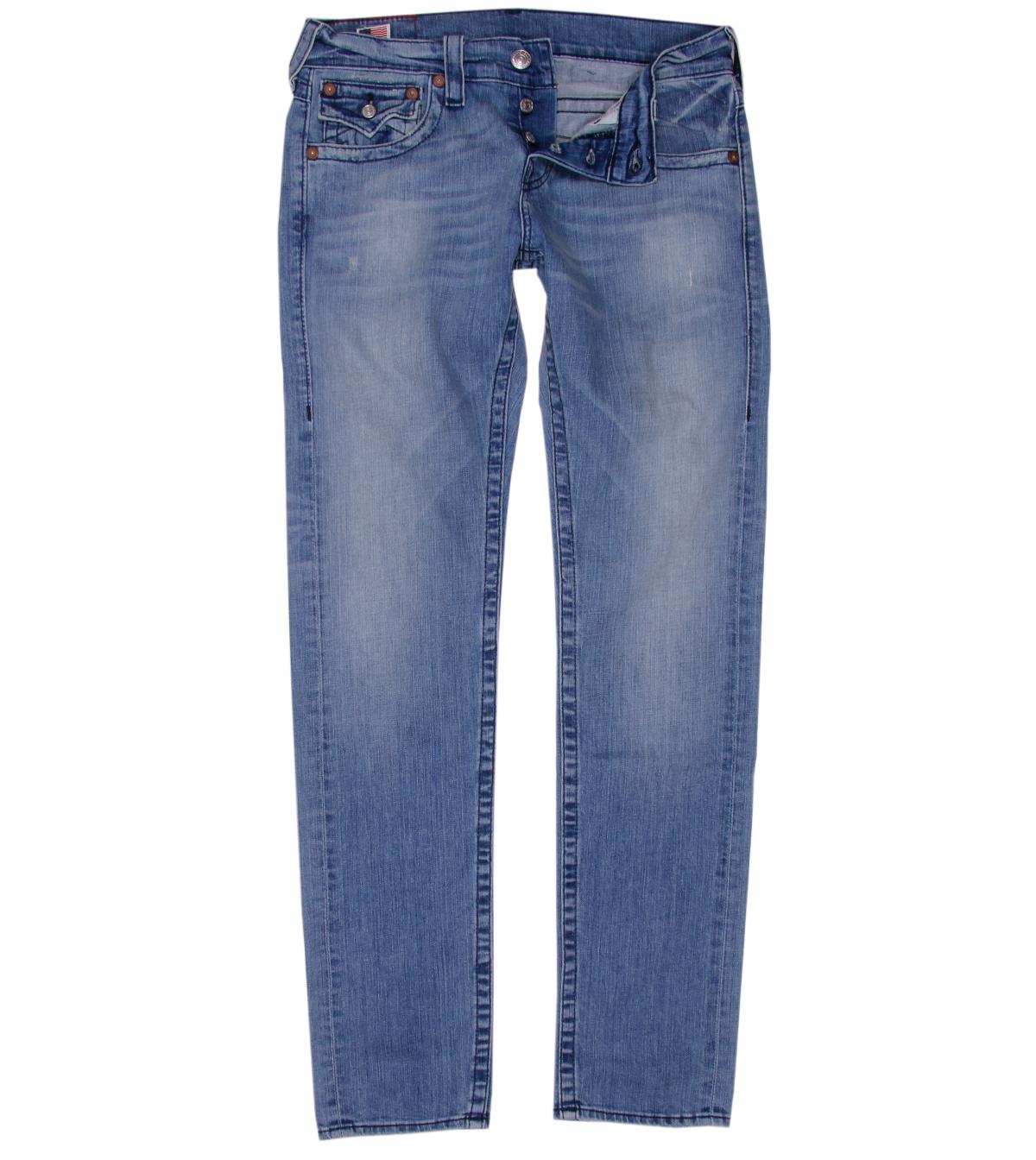 Foto True Religion Light Blue Skinny Fit Zach Jean-33L