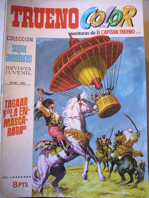 Foto Trueno Color 1� Epoca Bruguera 1969 Lote 109 Comics
