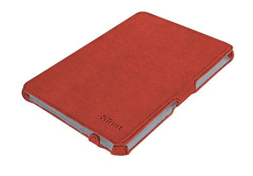 Foto Trust stile hardcover skin & folio stand for ipad mini - red