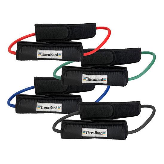 Foto Tubo elástico Thera-Band Tubing Loop color rojo resistencia suave