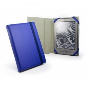 Foto Tuff Luv Slim Book - color azul - funda para ereader
