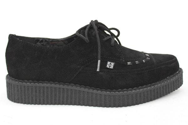 Foto TUK Suede Pointed Creepers BLACK SUEDE Size: 5