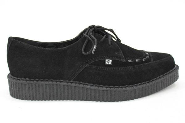 Foto TUK Suede Pointed Creepers BLACK SUEDE Size: 7