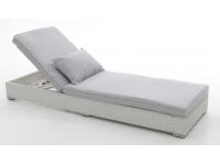 Foto Tumbona artic rattan blanco