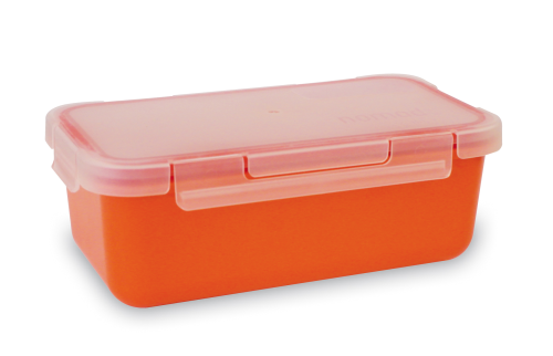Foto Tupper valira 0.75 l color naranja
