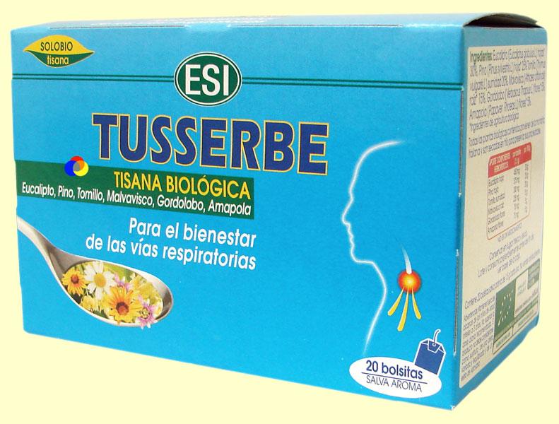 Foto Tusserbe Tisana biológica - Sistema Respiratorio - Laboratorios Esi - 20 infusiones
