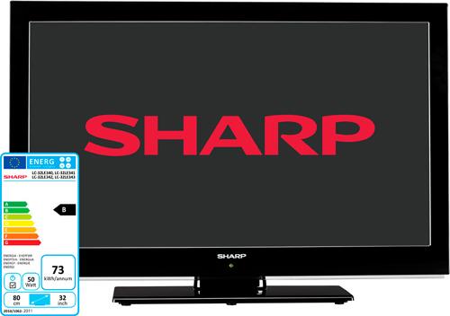 Foto Tv 32 Led Sharp Lc32le340e Full-hd Aquos Net Wifi Ready