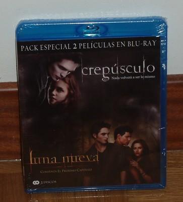 Foto Twilight / Moon - Pack Crepusculo + Luna Nueva -2 Blu-ray - Precintado