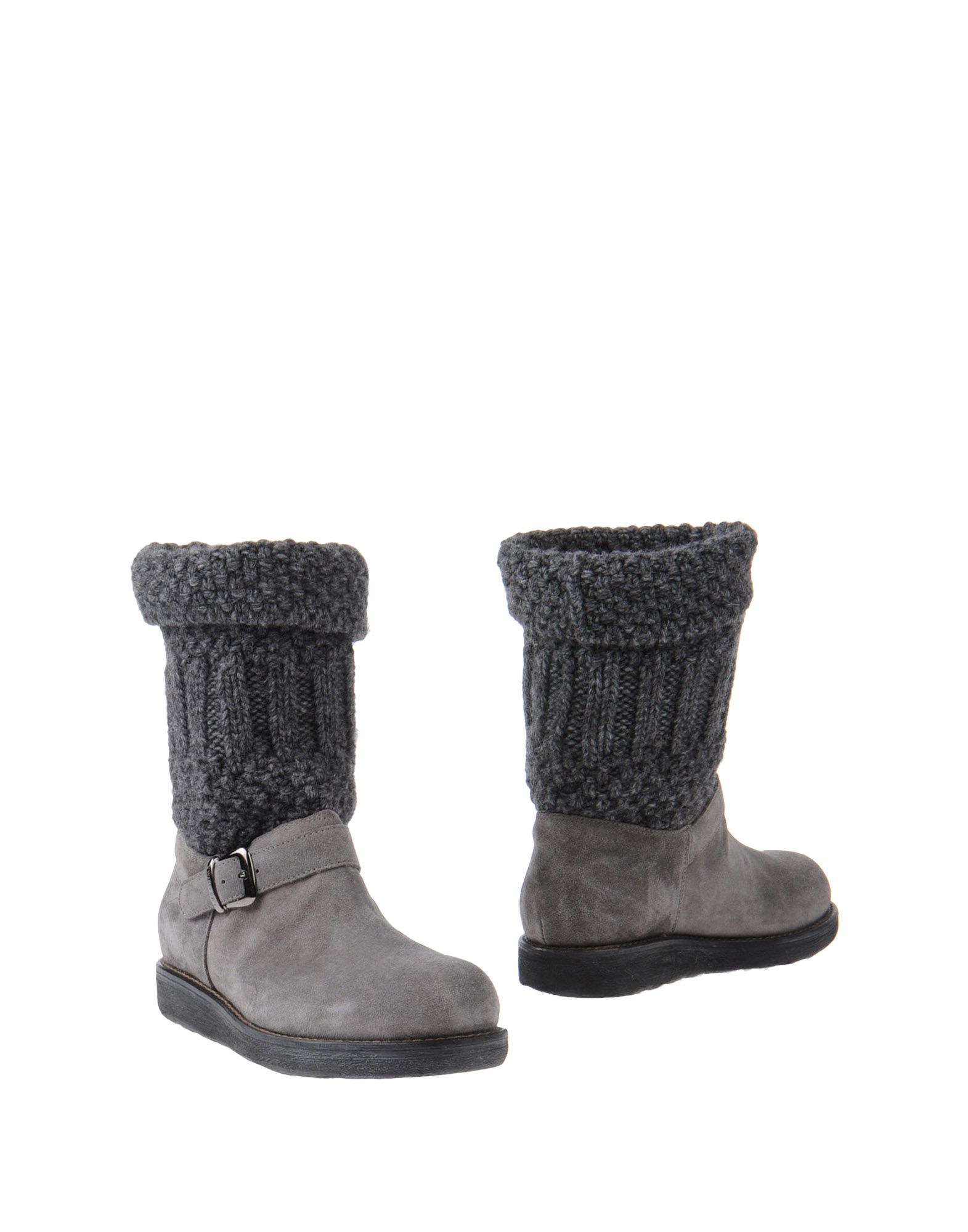 Foto Twin-Set Simona Barbieri Botines De CañA Alta Mujer Gris perla