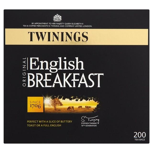 Foto Twinings English Breakfast Tea Bags 200 per pack